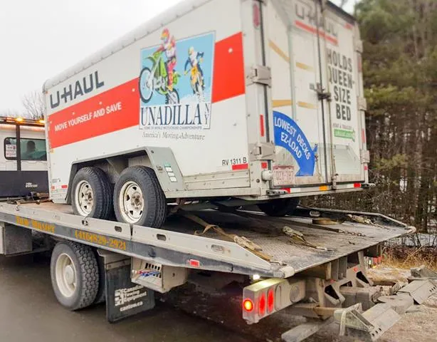 Special equipment towing